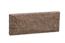 Облицовочный кирпич цокольная плитка малая 80/12 цвет шоколад (1 под=960шт)(ЛИТОС)