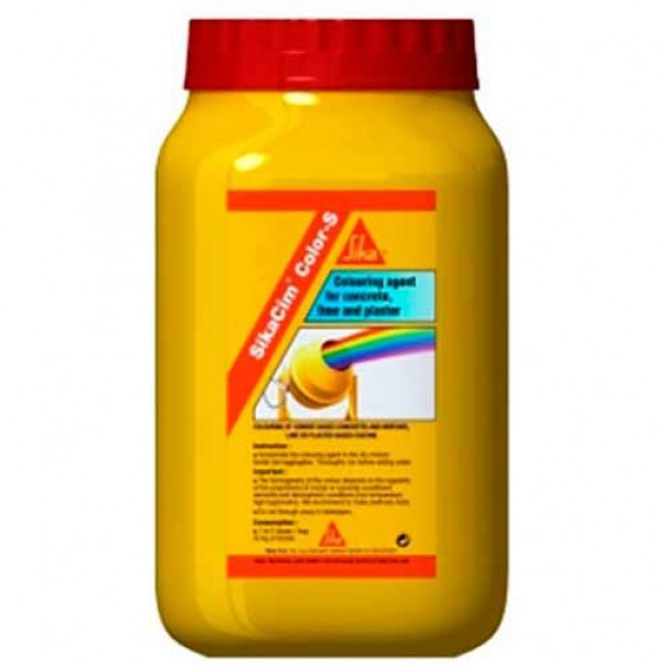 Краситель SikaCem Color желтый 0,4кг (1кор=6шт) - купить в Тамбове