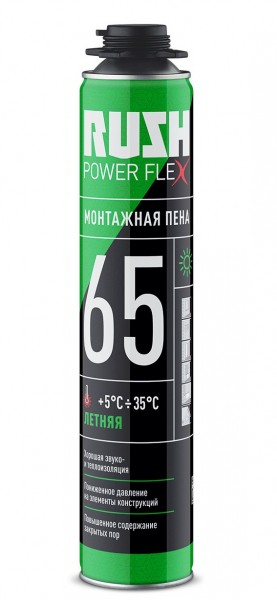Пена проф. Ruch Power Flex 65 (1кор-7шт) - купить в Тамбове