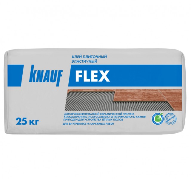 Клей на цементной основе для плитки "Флекс", 25 кг КНАУФ ( (1уп-42шт) - купить в Тамбове